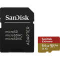 SanDisk microSD A2 64GB Speicherkarte