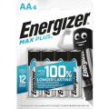 Energizer -Alkaline-Batterien Max Plus Mignon (AA), 4 Stück Energizer -Alkaline-Batterien Max Plus Mignon (AA), 4 Stück